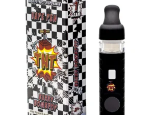 TNT High Potency EMPTY CARTS Vape Pen – 1g | 50 Pack 🍓