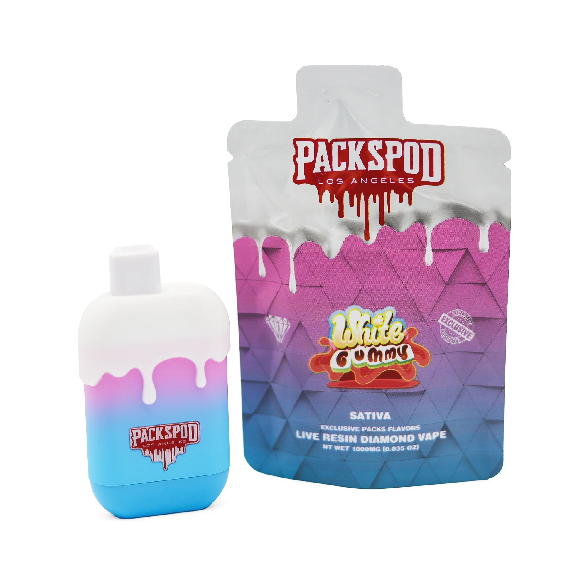 New Empty PacksPods Live Resin 1g Vape 🟧 - Image 2