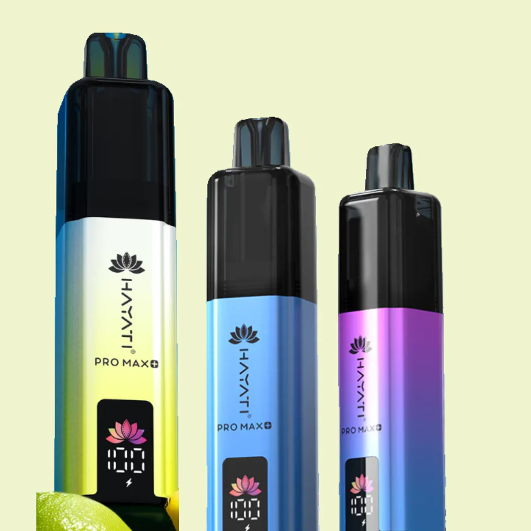 Hayati Pro Max Plus – 6000+ Puffs | Refillable & Reusable | 20MG | Smart Display Vape 🔹 - Image 3