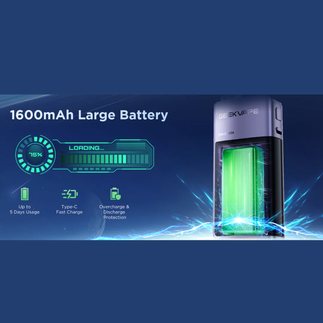 Geek Vape Digi Q Vista Pod System β 1600mAh | 35W Max | Q Cartridge Compatible πΉ - Image 2