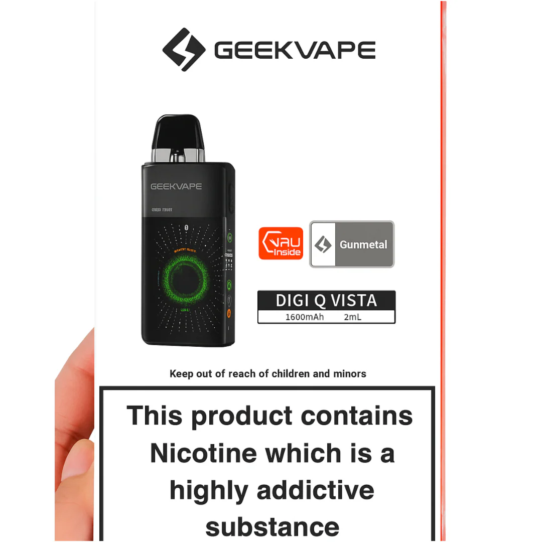 Geek Vape Digi Q Vista Pod System β 1600mAh | 35W Max | Q Cartridge Compatible πΉ - Image 4