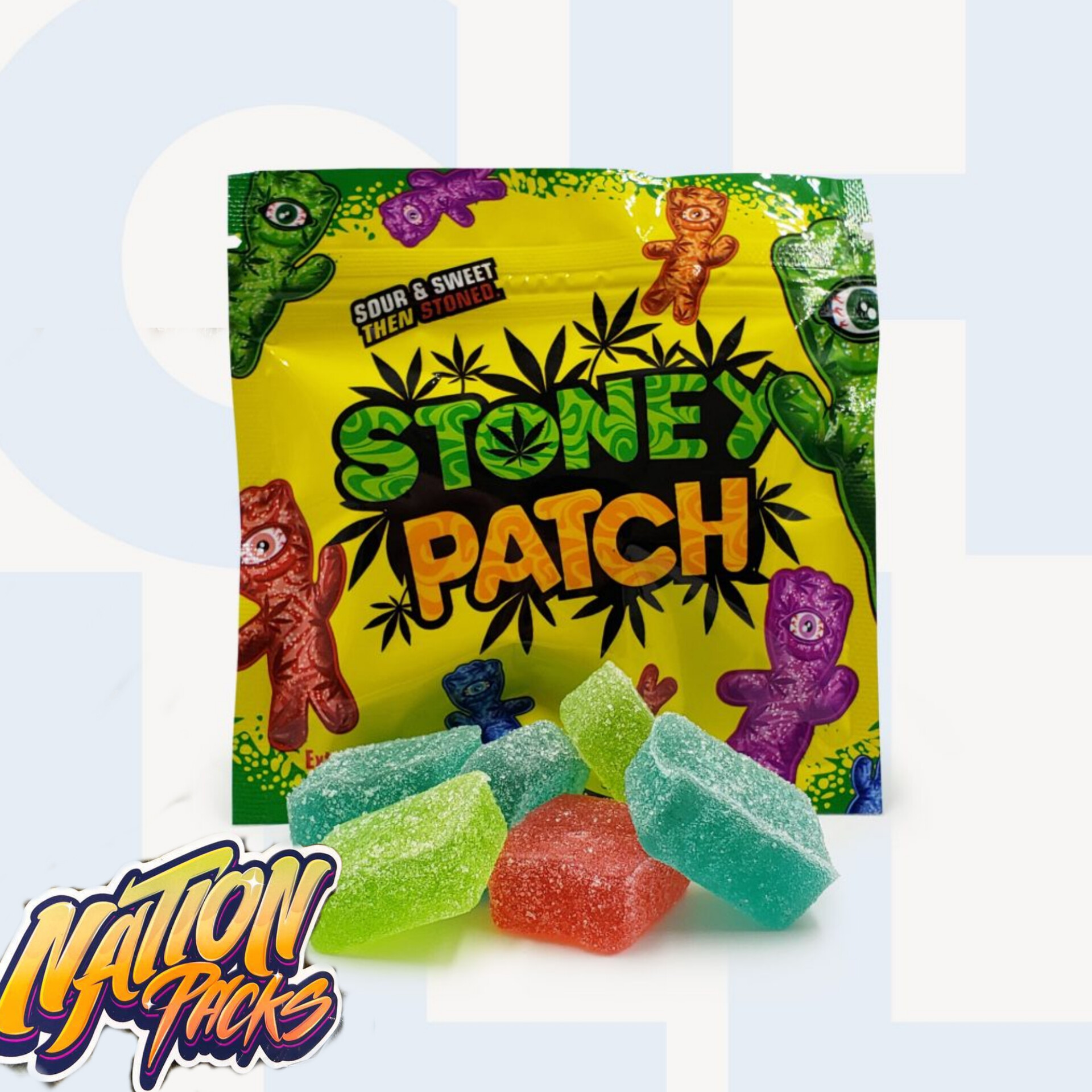 Stone patch gummies