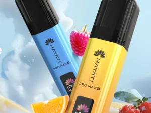 Hayati Pro Max Plus – 6000+ Puffs | Refillable & Reusable | 20MG | Smart Display Vape 🔹