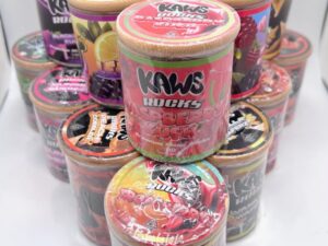 Alternative view of Kaws rock